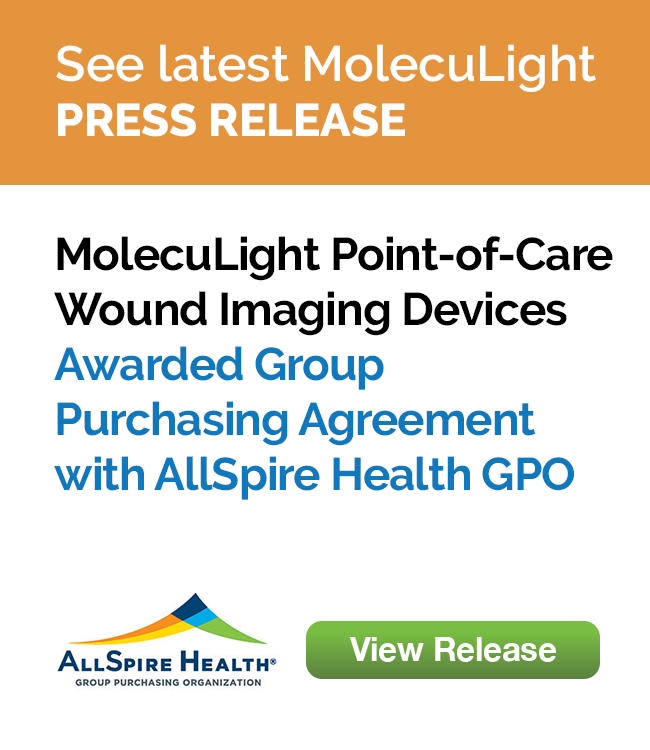 MolecuLight Point-of-Care Wound Imaging Devices  Awarded Group Purchasing Agreement with AllSpire Health GPO