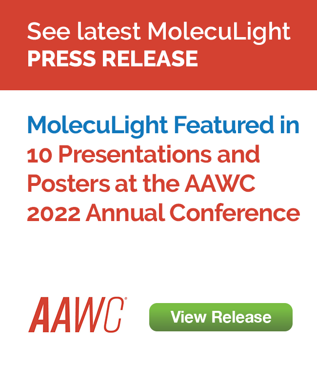 MolecuLight Featured in 10 Presentations and Posters  at the AAWC 2022 Annual Conference