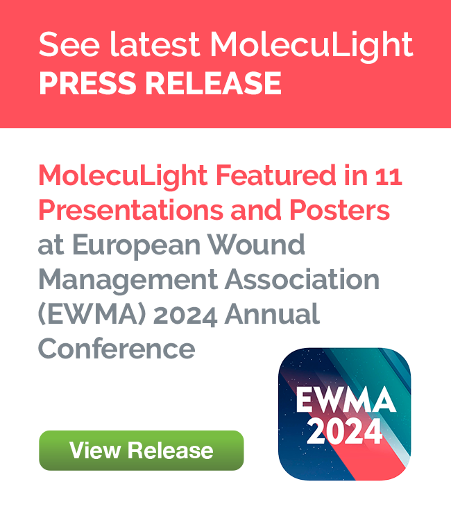 MolecuLight Featured in 11 Presentations and Posters at European Wound Management Association (EWMA) 2024 Annual Conference